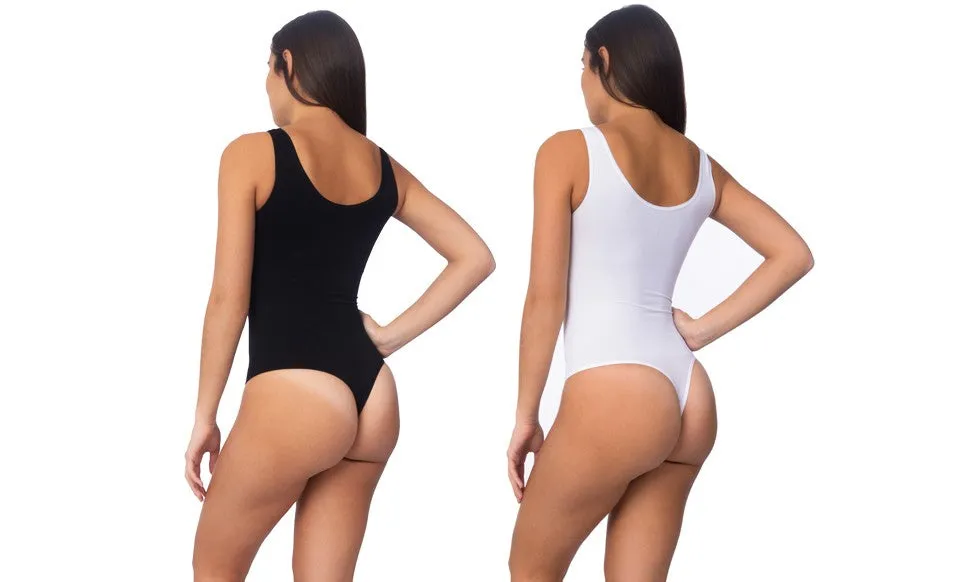 Body Beautiful Shapewear Shaping Bodysuit, 2 Pack. sold by Ruumur product image thumbnail 4