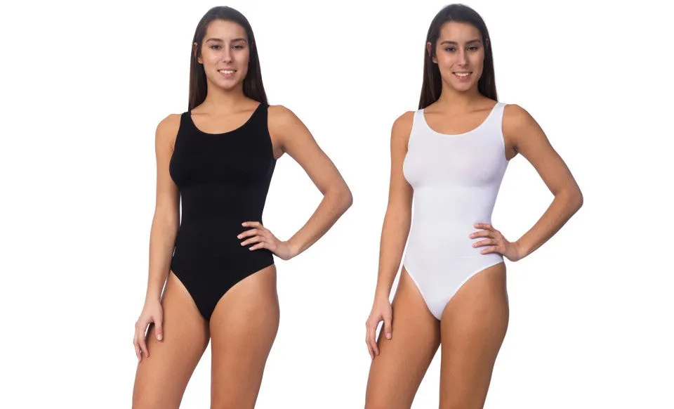 Body Beautiful Shapewear Shaping Bodysuit, 2 Pack. sold by Ruumur product image thumbnail 3