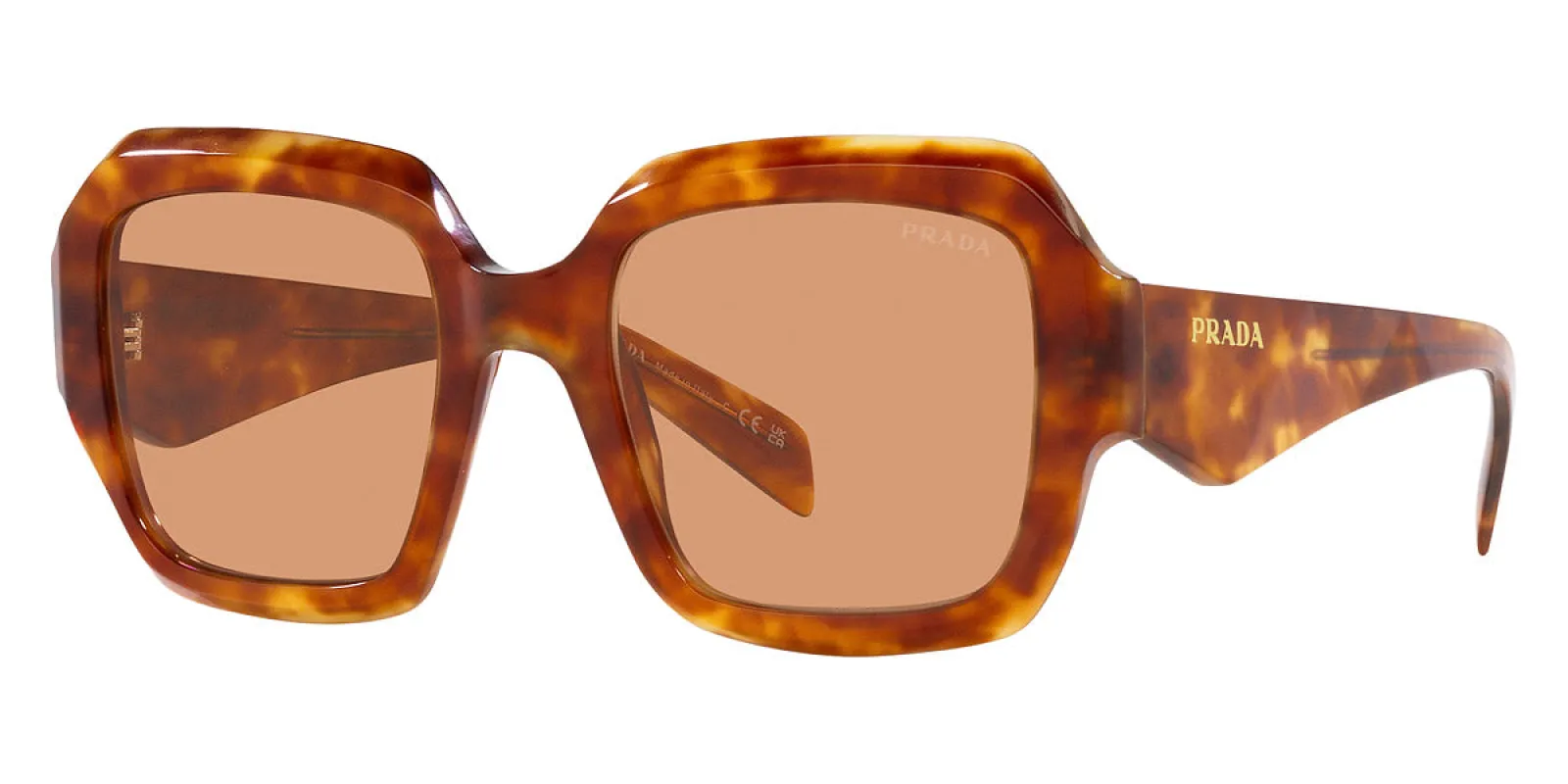 Prada Women's PR-28ZS-10L07V-53 Fashion 53mm Light Tortoise Sunglasses sold by Ruumur