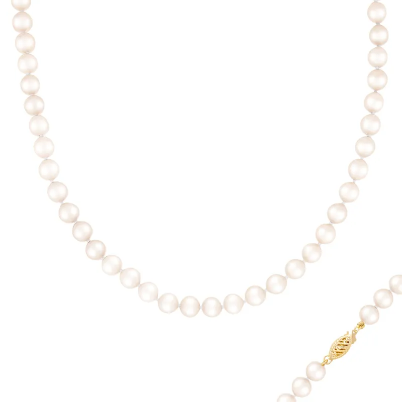 Splendid Pearls 6mm Pearl Necklace sold by Ruumur