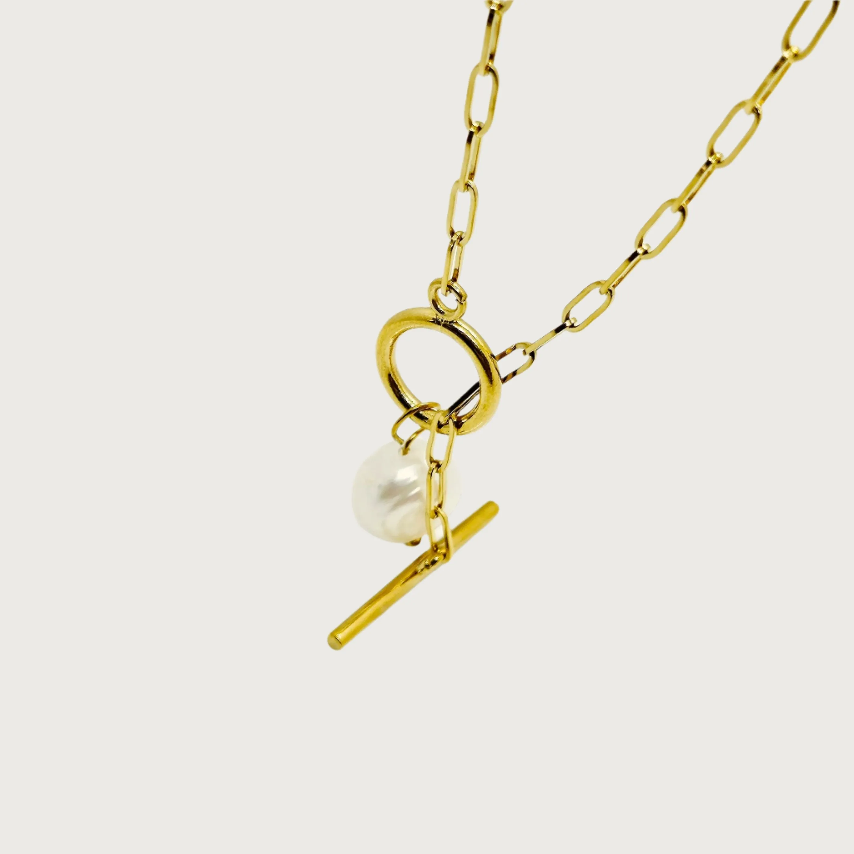 Freshwater Pearl Toggle Necklace sold by Ruumur product image thumbnail 2