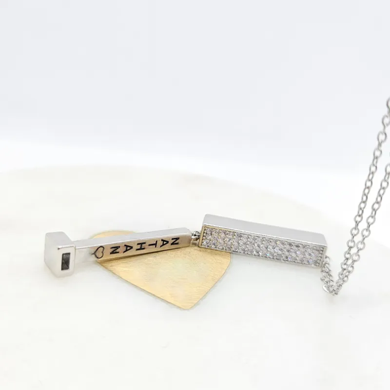 Engraved 'I Love You' Pendant Necklace sold by Ruumur