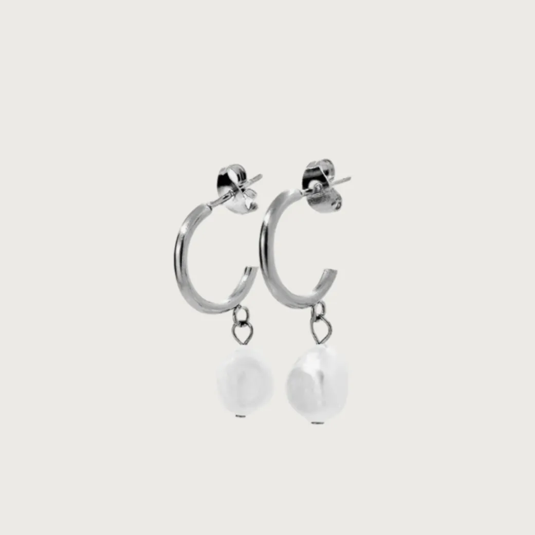 Natural Freshwater Pearl Drop Earrings sold by Ruumur product image thumbnail 4