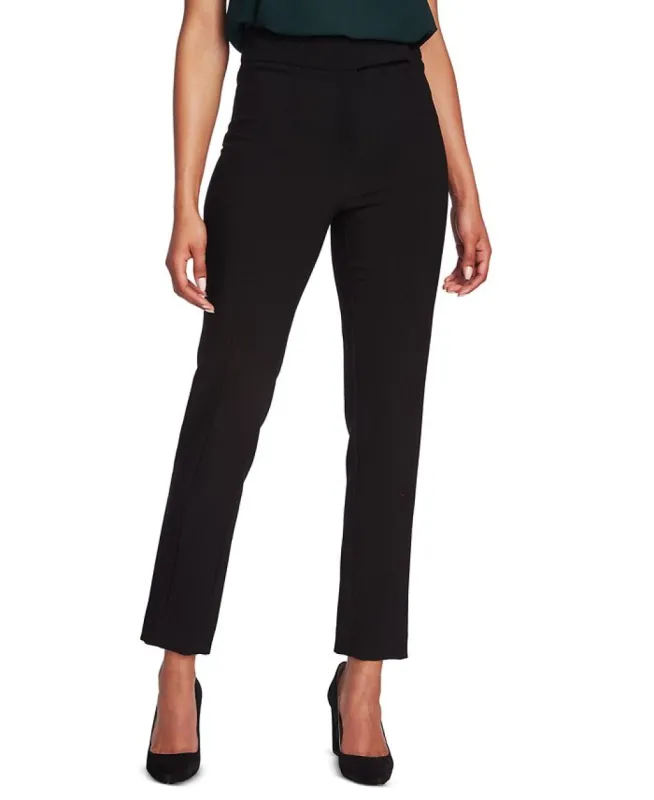 1.STATE Women's Pintuck Flat Front Pants Black sold by Ruumur