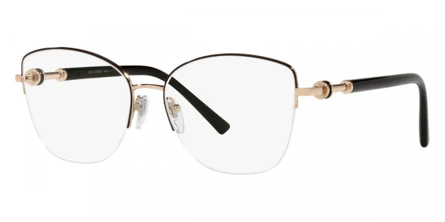 Bulgari Women's 55 mm Rose Gold and Black Opticals BV2229-2033-53 sold by Ruumur
