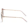 Tory Burch Women's Fashion 56mm Shiny Rose Gold Sunglasses sold by Ruumur