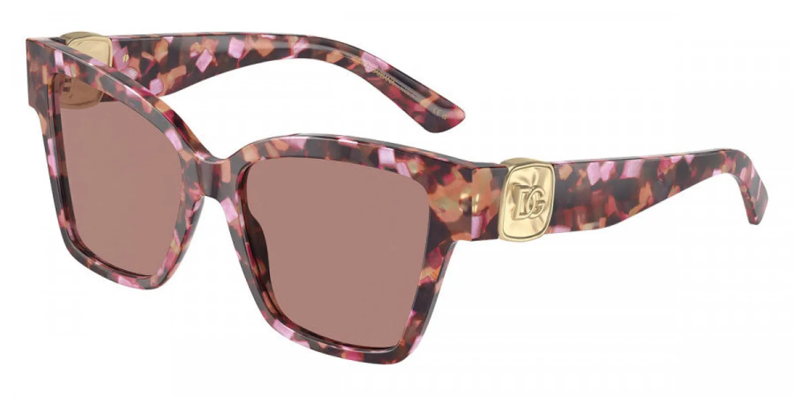 Dolce & Gabbana Women's 54mm Havana Pink Pearl Sunglasses DG4470-344073-54 sold by Ruumur