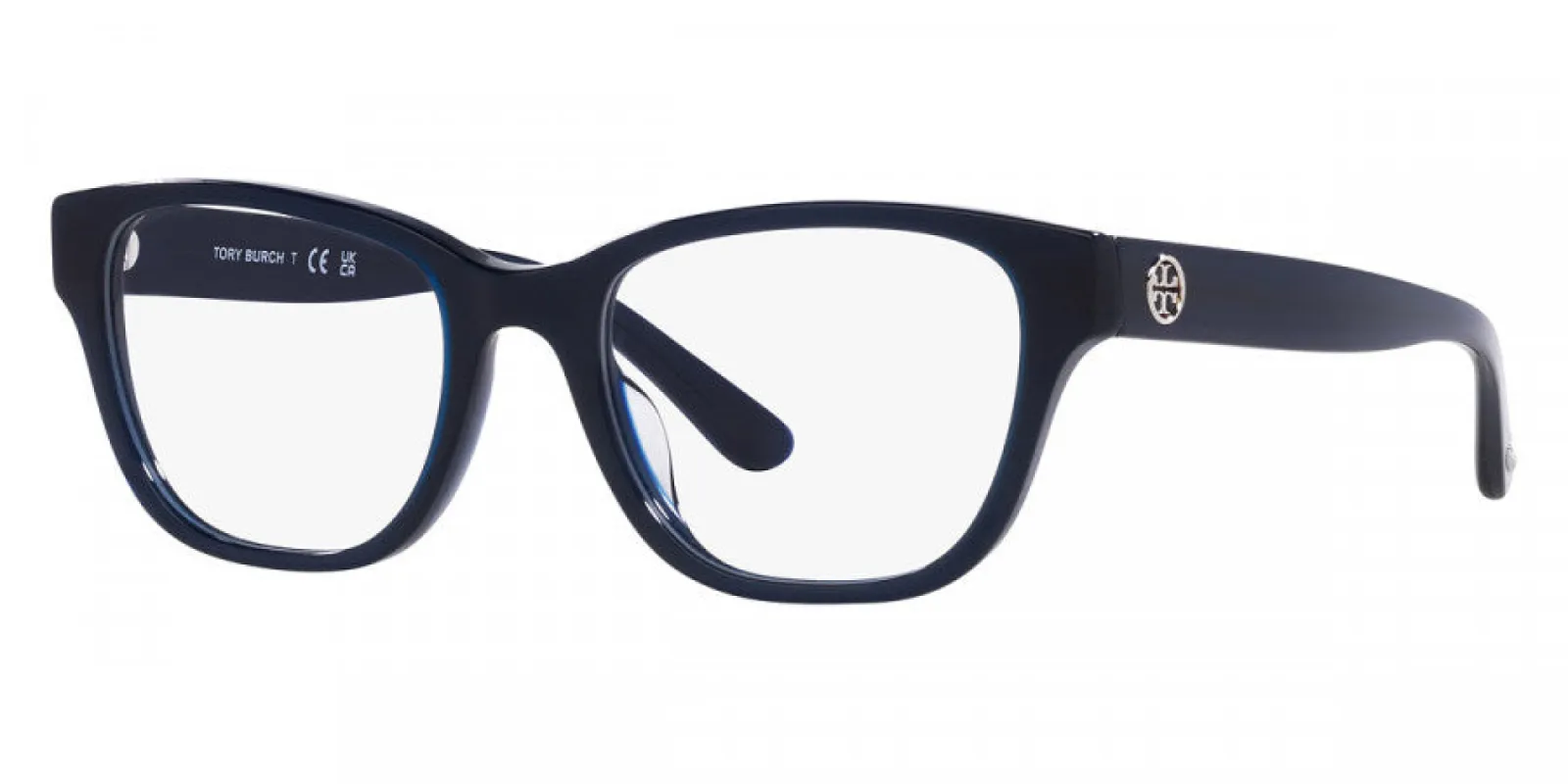 Tory Burch Women's 50mm Transparent Navy Opticals TY2135U-1656-50 sold by Ruumur