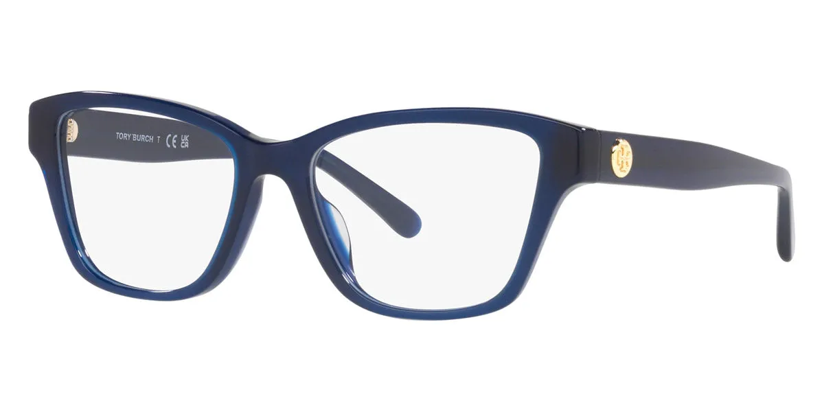 Tory Burch Women's 51mm Transparent Navy Opticals TY2131U-1656-51 sold by Ruumur