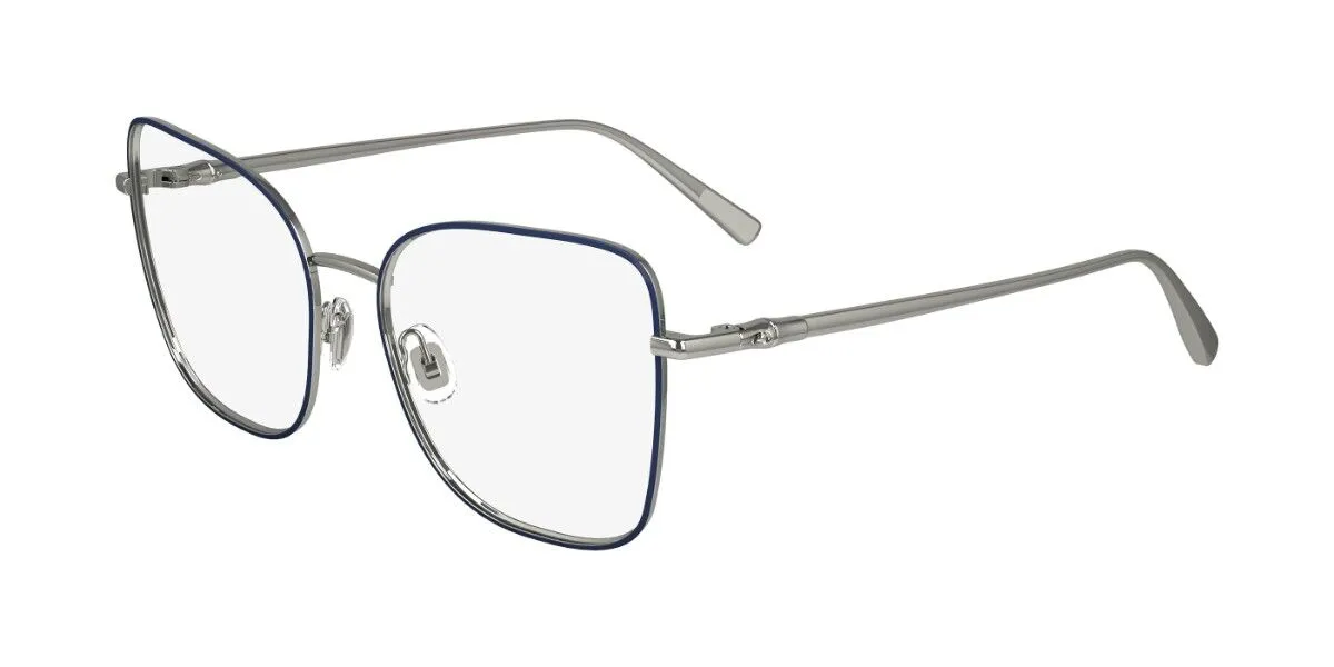 Longchamp Women's 52mm Silver and Blue Opticals LO2159-042 sold by Ruumur