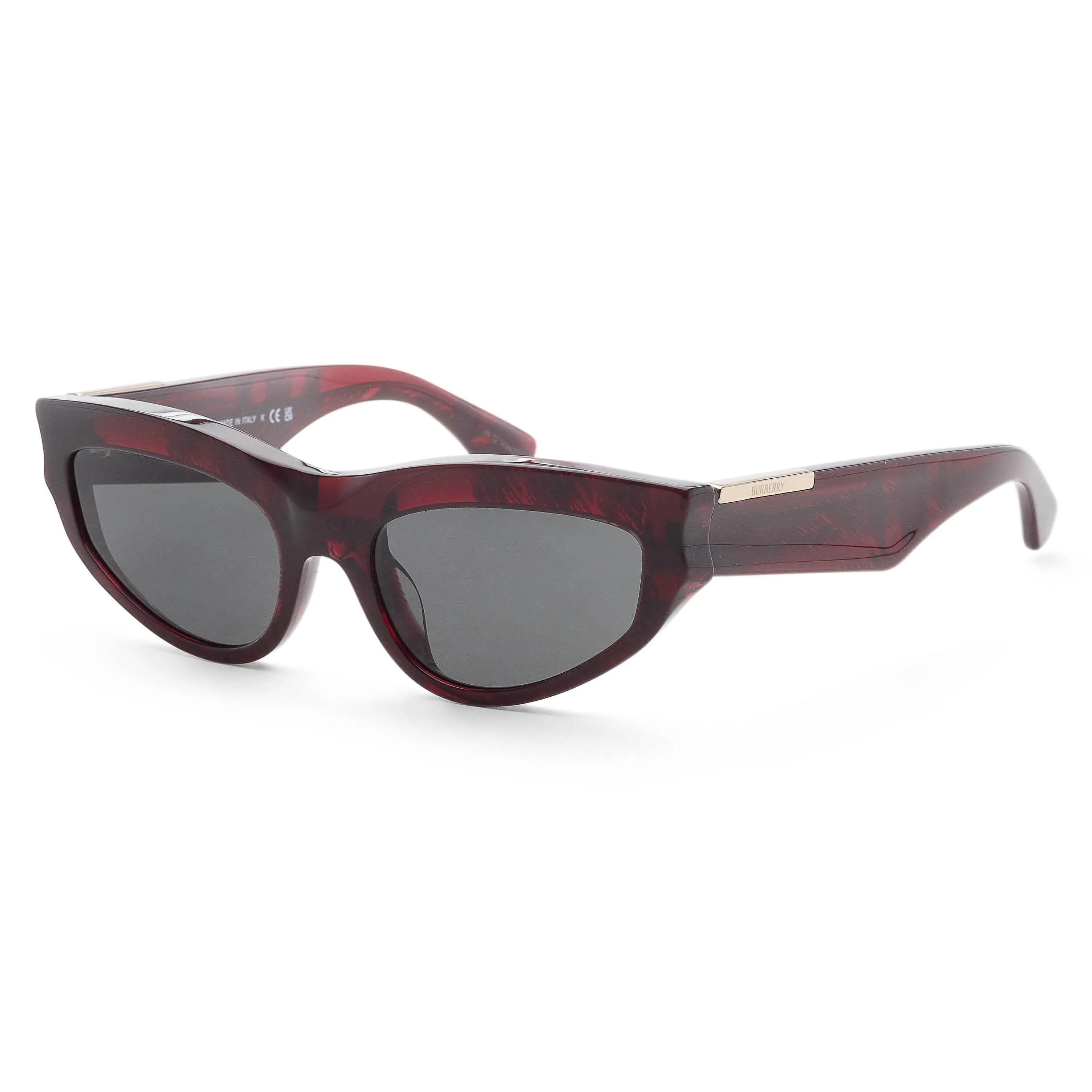 Burberry Women's 55mm Check Red Sunglasses BE4425U-411587-55 sold by Ruumur