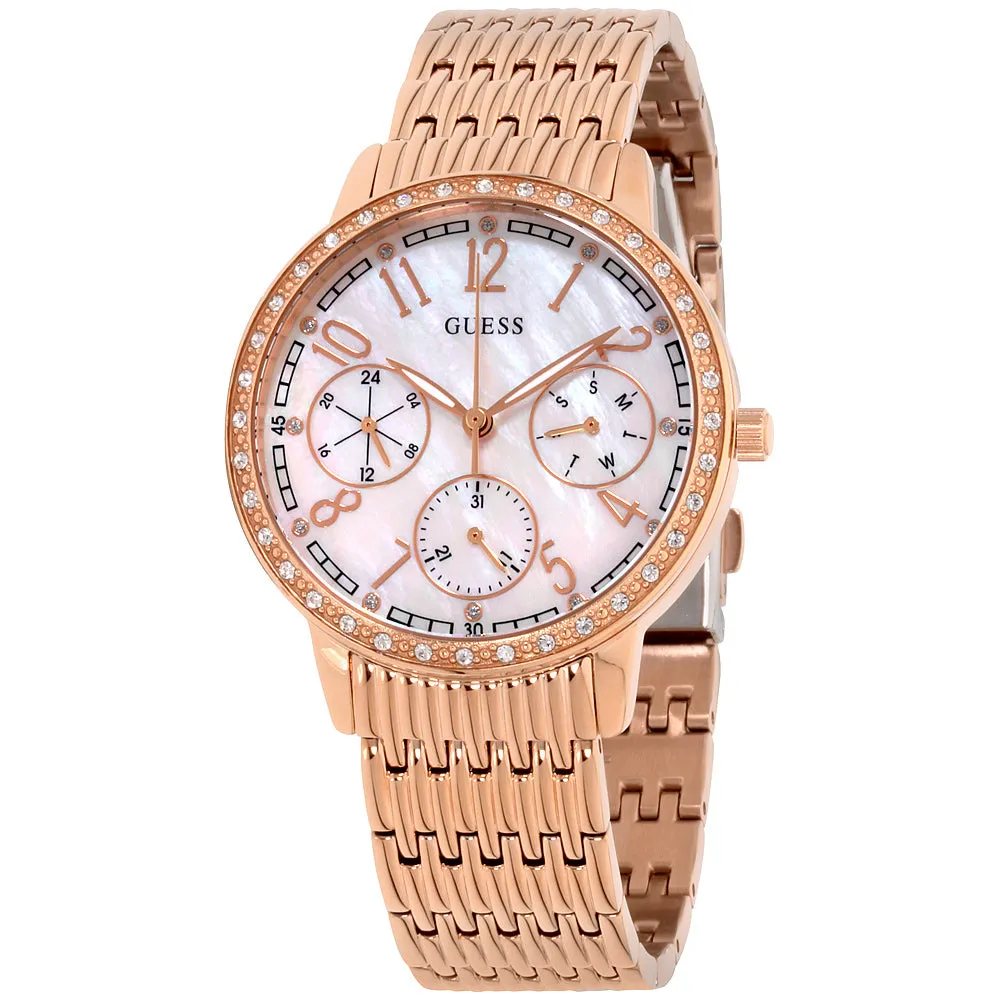 Guess Women's Lattice 38mm Quartz Watch W1086L2 sold by Ruumur
