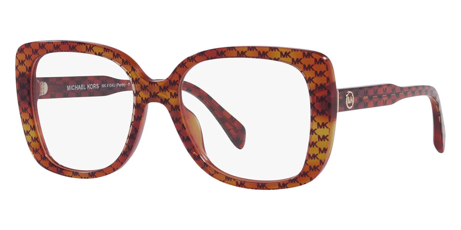 Michael Kors Women's Perth 53mm Opticals MK4104U-3555-53 made by Ruumur
