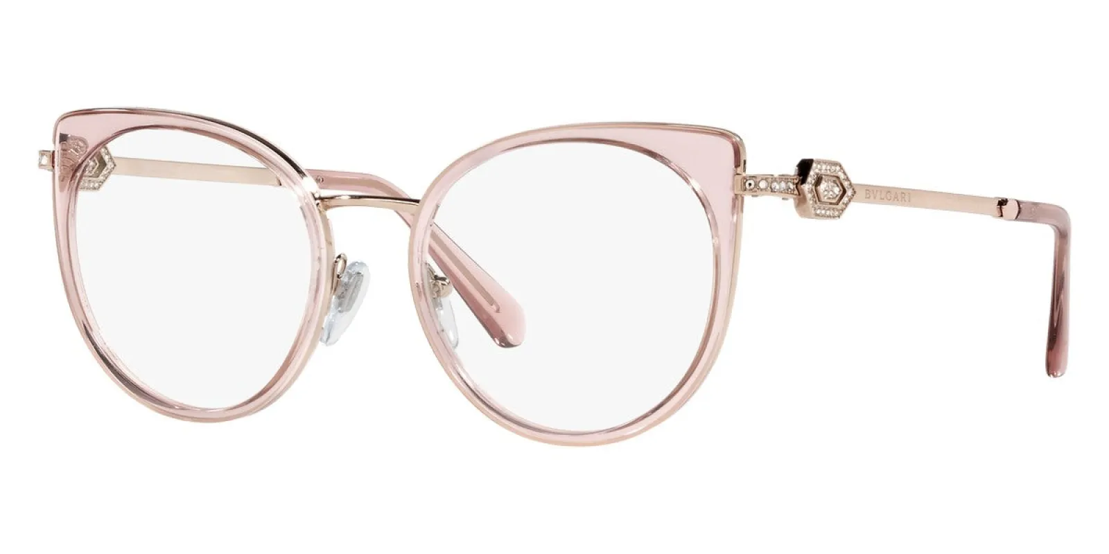 Bulgari Women's 51mm Pink Gold Transparent Pi Opticals BV2228B-2023-51 sold by Ruumur
