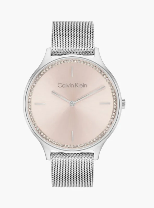 Calvin Klein Women's Timeless 38mm Quartz Watch 25100004 sold by Ruumur