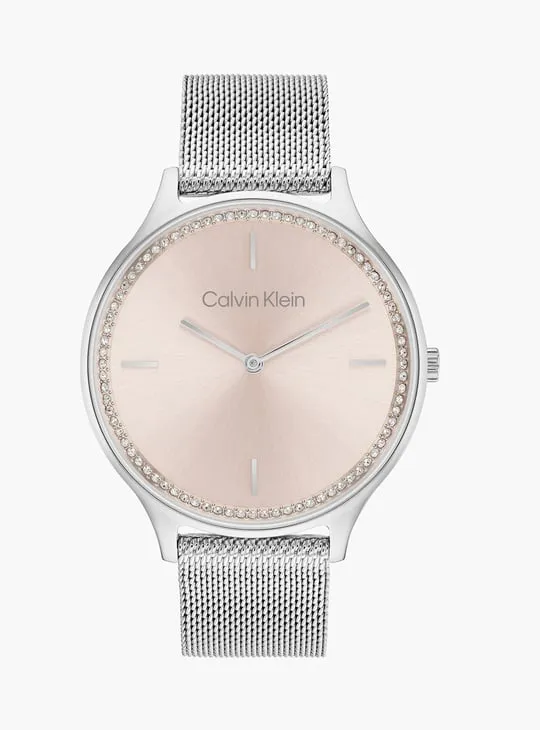 Calvin Klein Women's Timeless 38mm Quartz Watch 25100004 sold by Ruumur