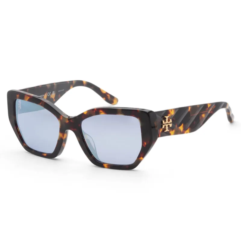 Tory Burch Women's 53mm Tortoise Sunglasses TY7187U-19441U-53 sold by Ruumur