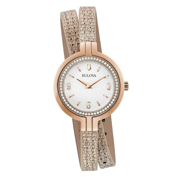 Bulova Women's Rhapsody 30mm Quartz Watch 98R279 sold by Ruumur