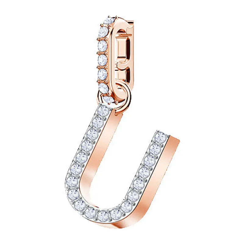 Swarovski Women's Remix White Crystal Charm 5437608 made by Ruumur