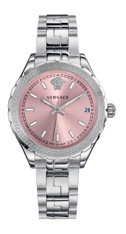 Versace Women's V12010015 Hellenyium 35mm Quartz Watch made by Ruumur