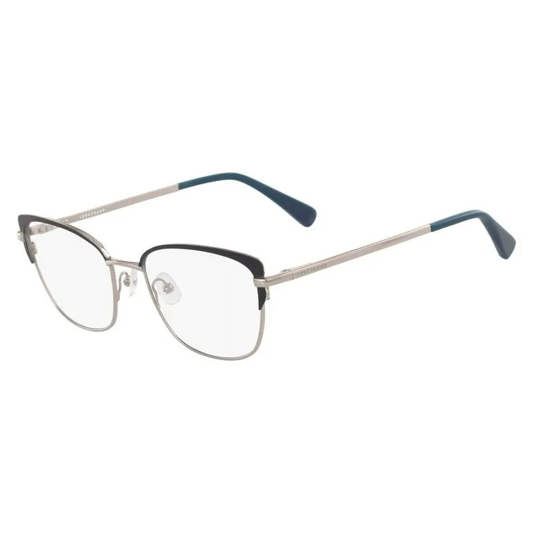 Longchamp Women's 53mm Black Silver Opticals LO2108-001 sold by Ruumur