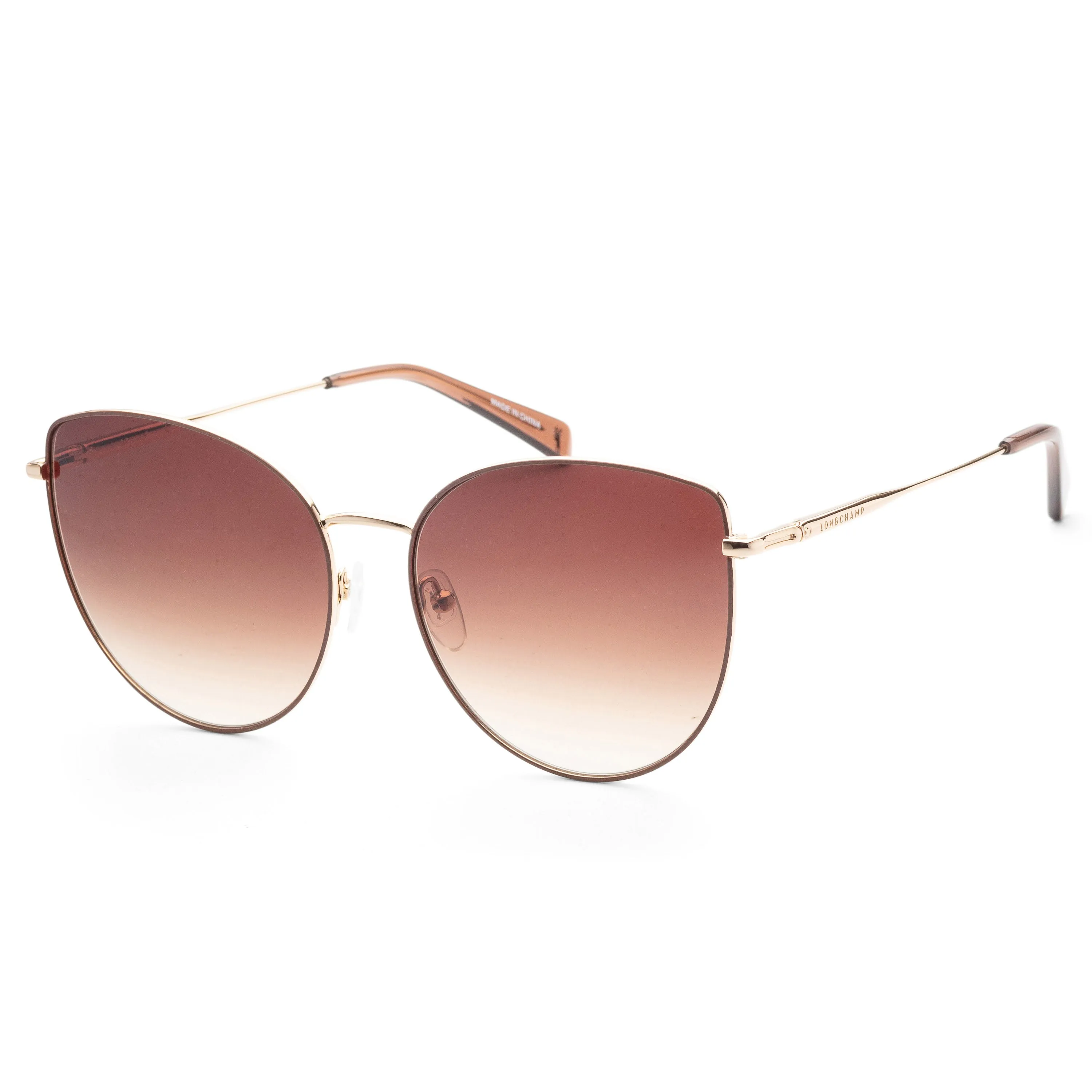 Longchamp Women's LO158S-721 Fashion 60mm Rose Gold Sunglasses sold by Ruumur