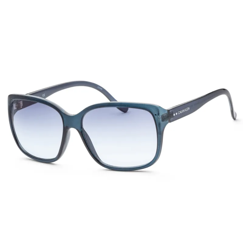 Calvin Klein Women's Fashion 60mm Navy Sunglasses sold by Ruumur