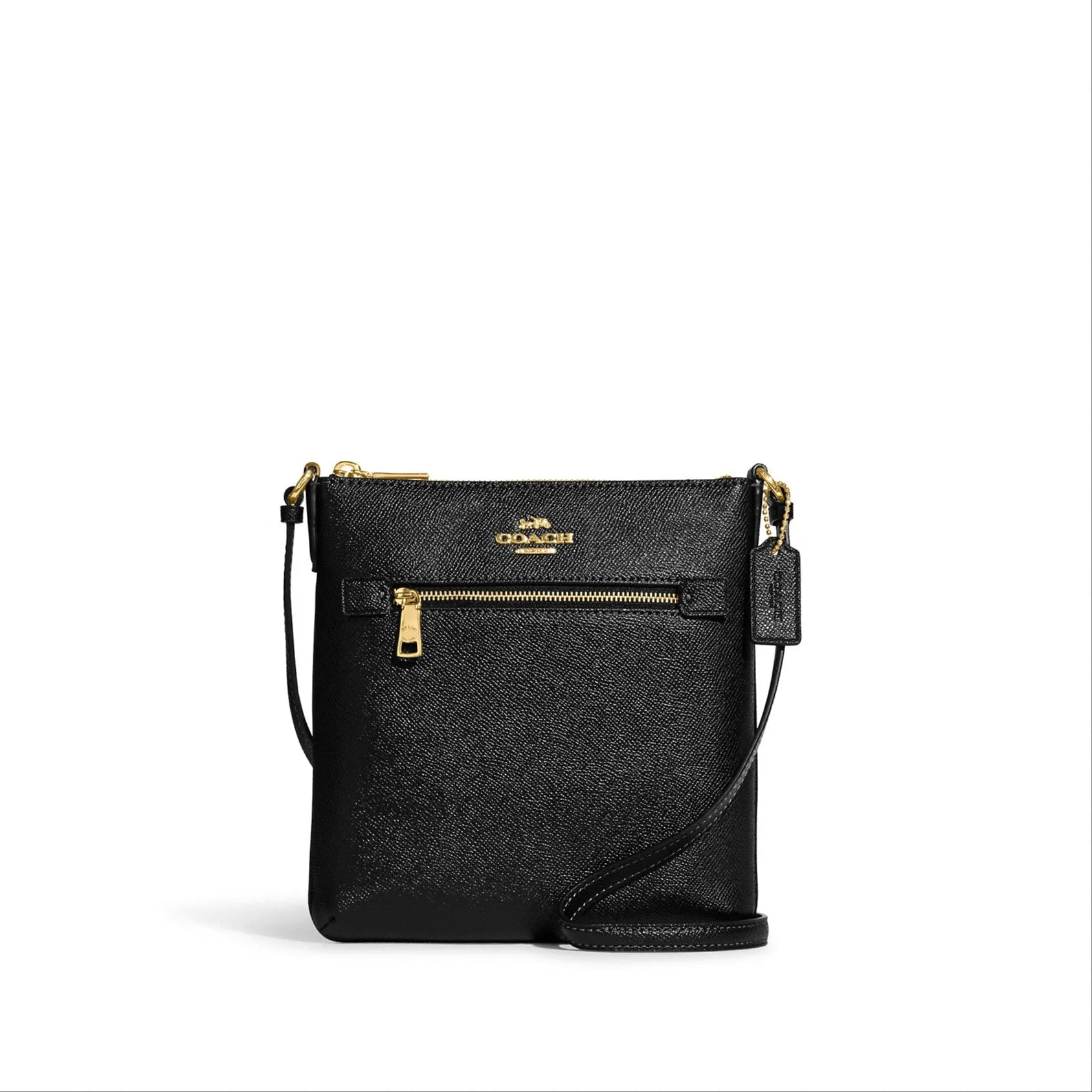 Coach Women's Black Mini Rowan File Bag sold by Ruumur