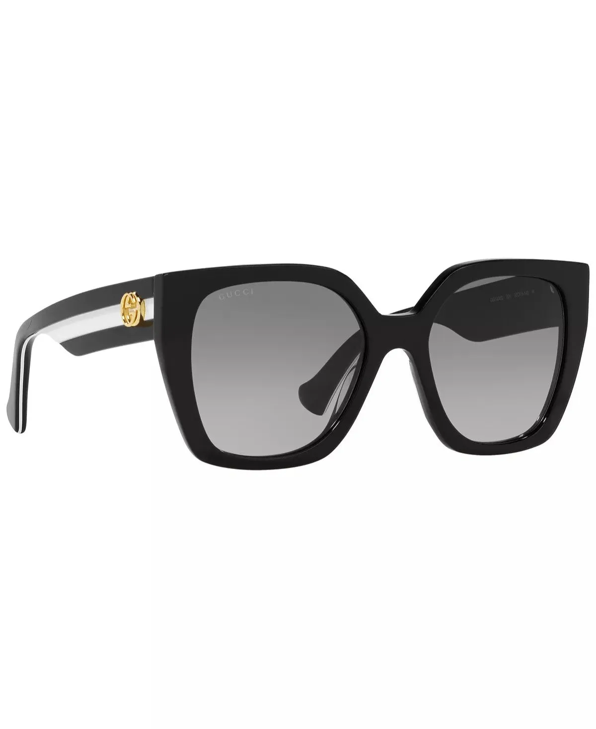 Gucci Butterfly Sunglasses Black/Grey Gradient/White 55mm sold by Ruumur product image thumbnail 2