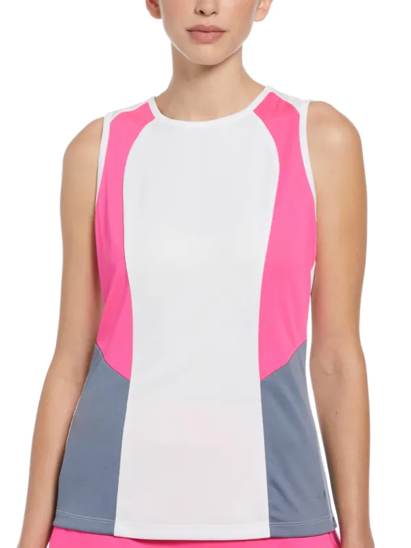 Grand Slam - Women's Color Block Tennis Tank Top sold by Ruumur