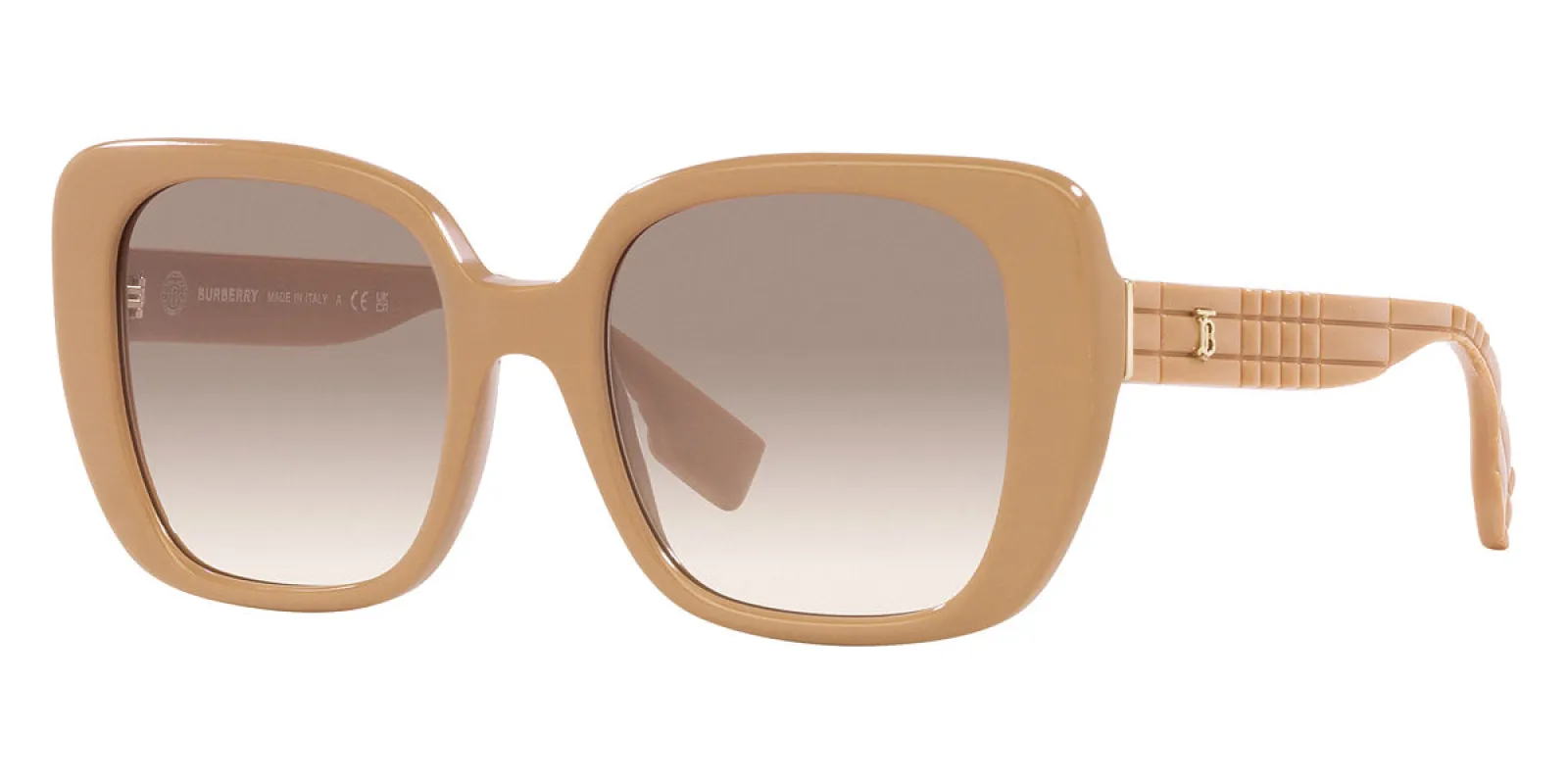 Burberry Women's BE4371-399013-52 Helena 52mm Beige Sunglasses made by Ruumur