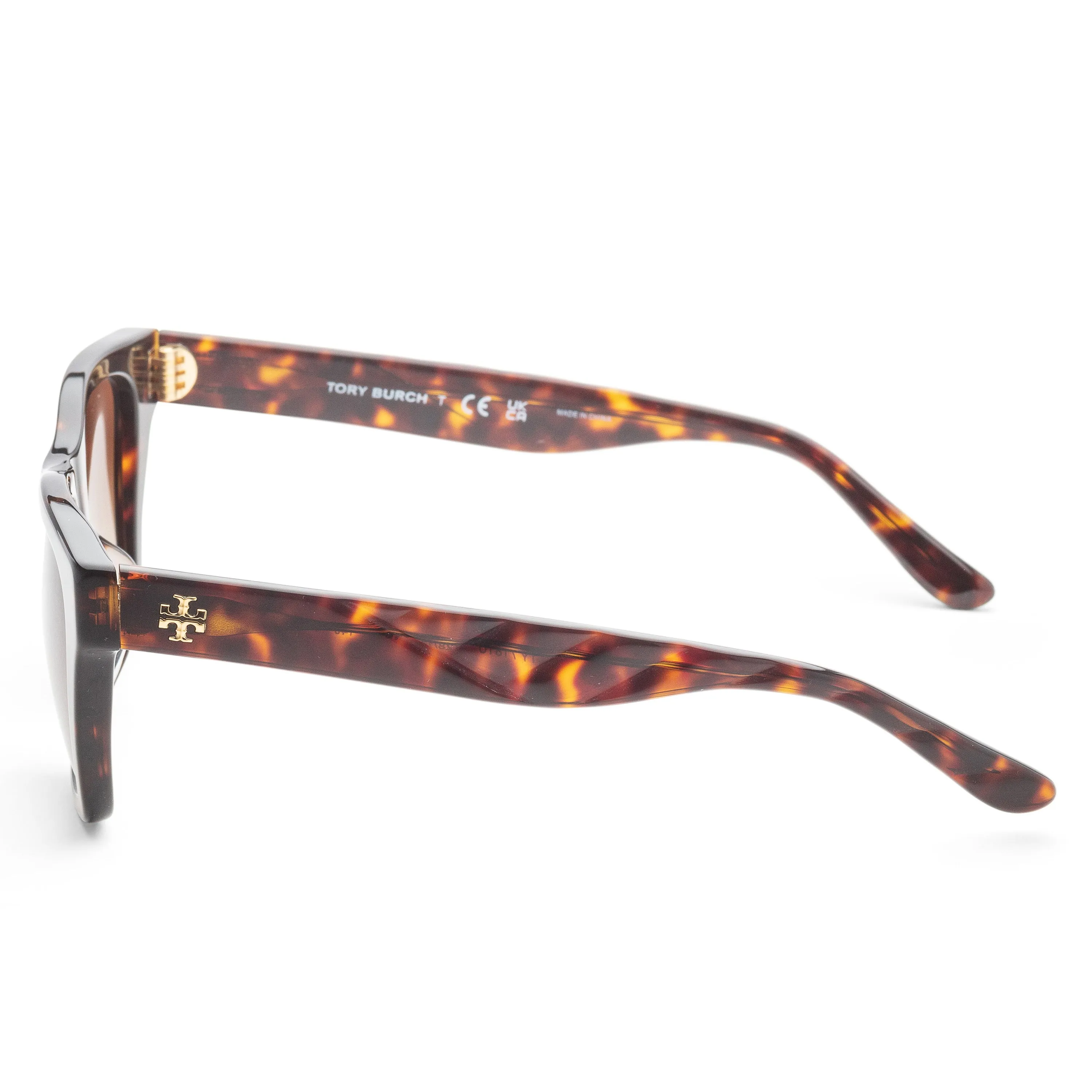 Tory Burch Women's Fashion 52mm Dark Tortoise Sunglasses sold by Ruumur product image thumbnail 2