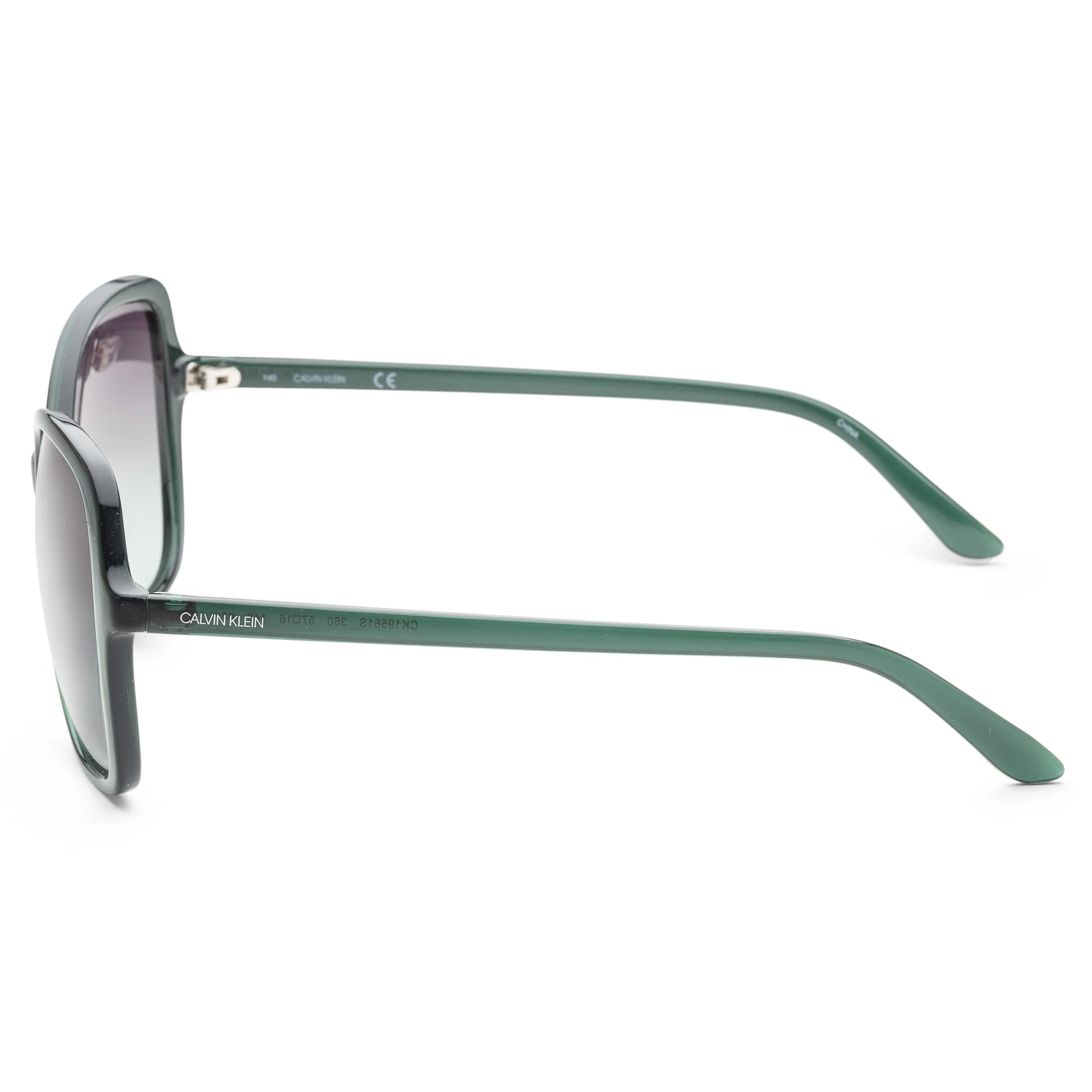 Calvin Klein Women's Fashion 57mm Milky Emerald Sunglasses sold by Ruumur product image thumbnail 2