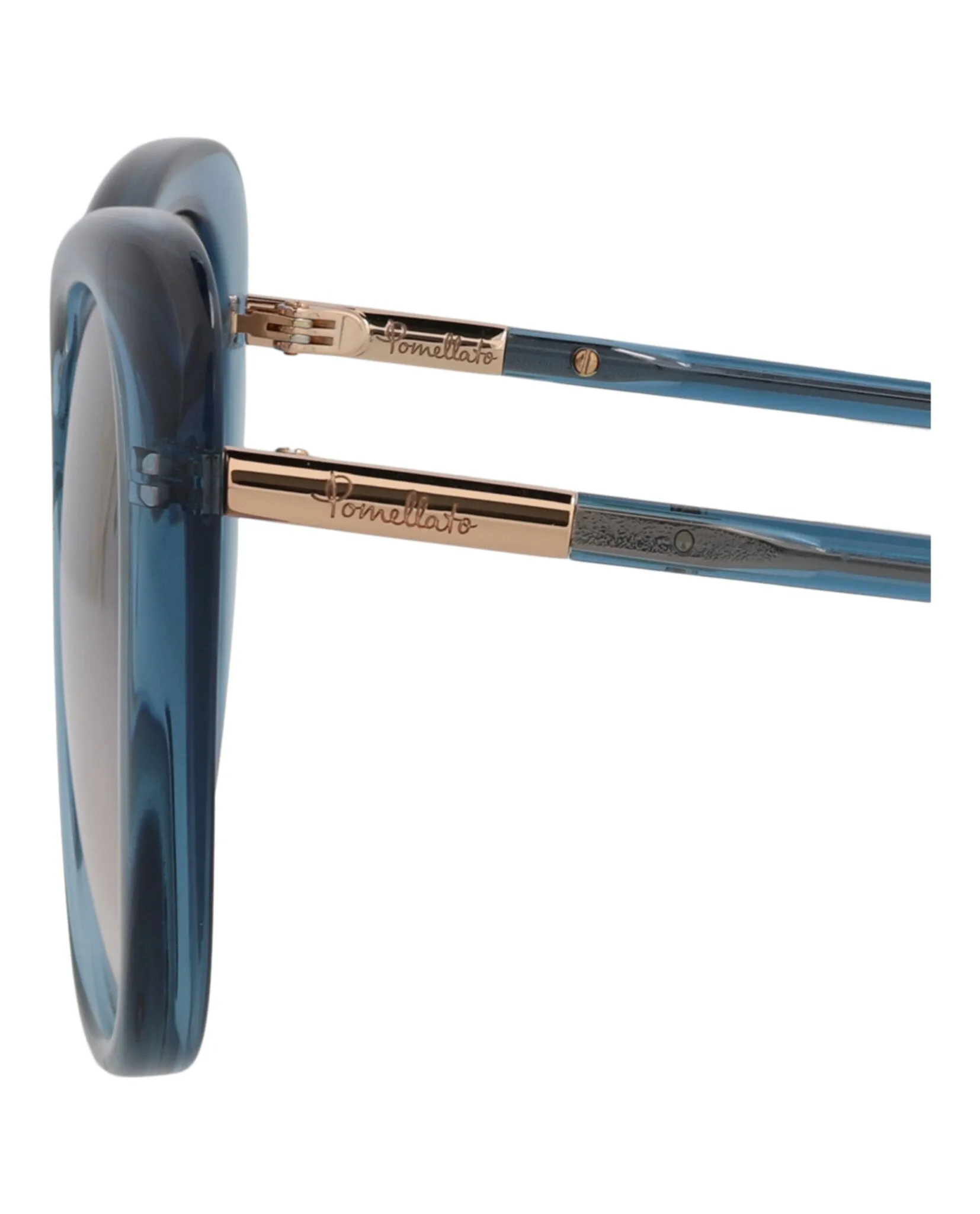 Pomellato Cat Eye-Frame Acetate Sunglasses, style # PM0110S-30012004004 sold by Ruumur product image thumbnail 4