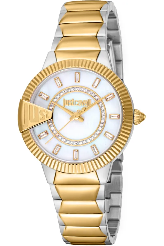 Just Cavalli Women's JC1L256M0095 Glam Chic Puntale 32mm Quartz Watch sold by Ruumur