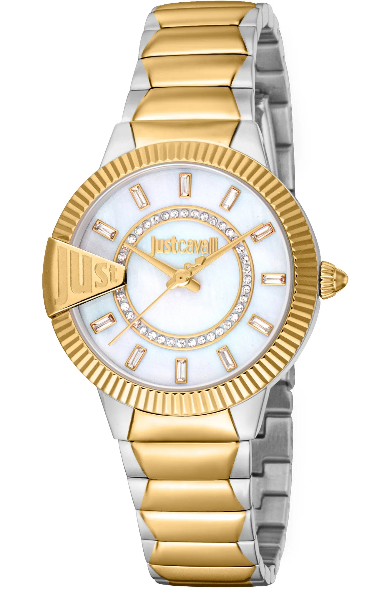 Just Cavalli Women's JC1L256M0095 Glam Chic Puntale 32mm Quartz Watch sold by Ruumur