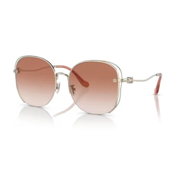 Coach Women's 60mm Shiny Light Gold Sunglasses HC7145BD-900513-60 sold by Ruumur