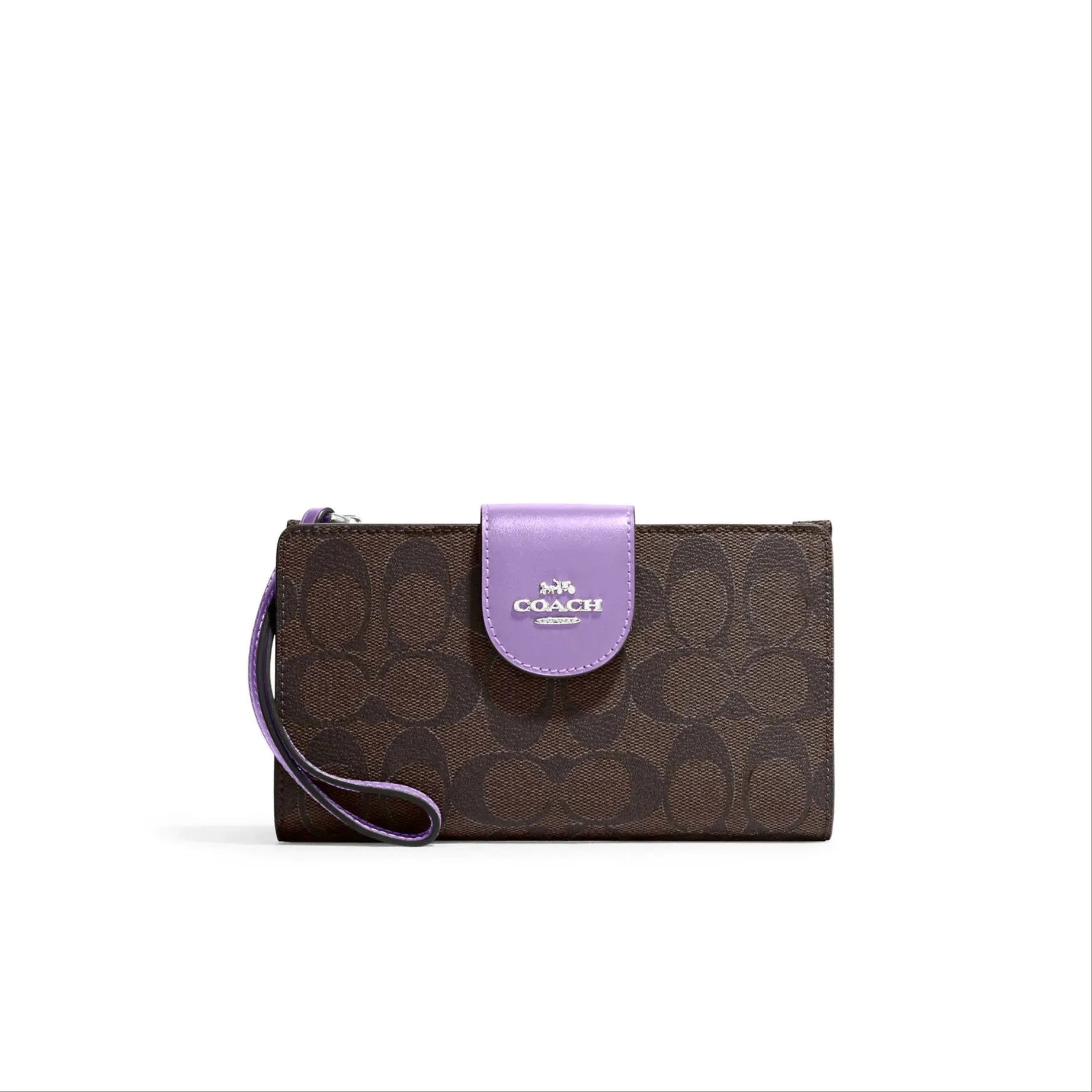 Coach Phone Wallet In Colorblock Signature Canvas sold by Ruumur