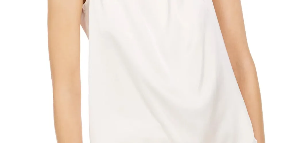 Anne Klein Women's Ivory Sleeveless Cowl Neck Top White Size 2 sold by Ruumur product image thumbnail 3