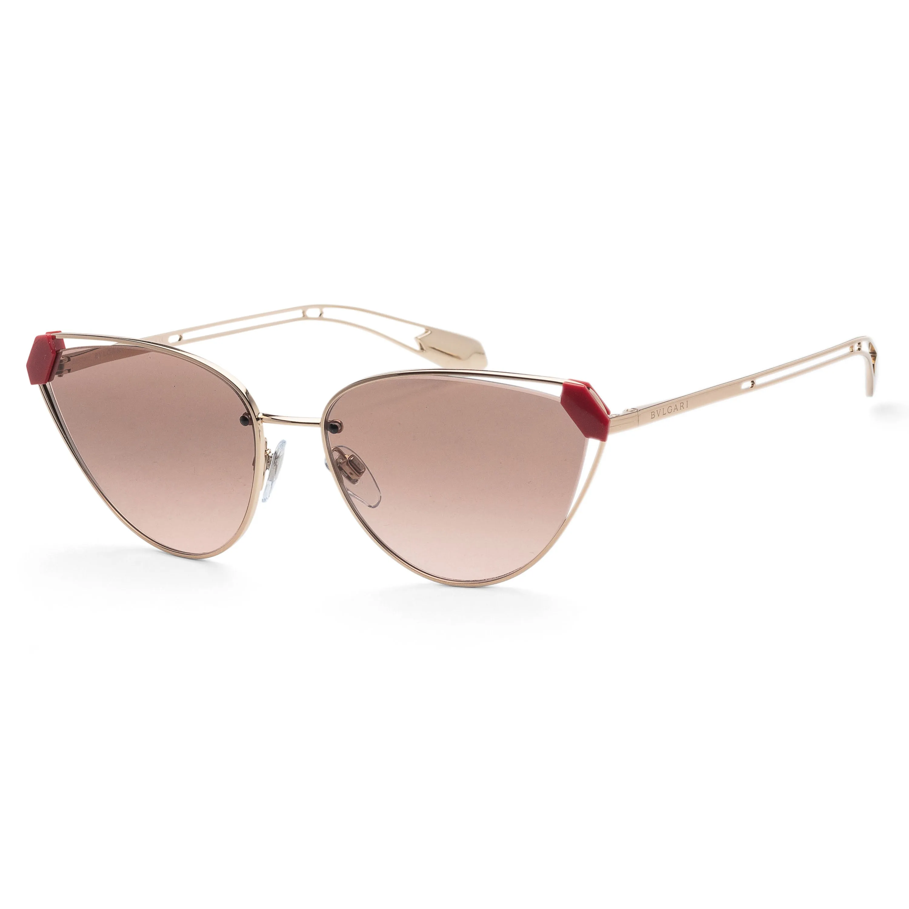 Bulgari Women's 58 mm Rose Gold Sunglasses BV6115-201414-58 sold by Ruumur