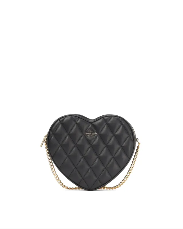 Kate Spade Love Shack Quilted Heart Crossbody Purse sold by Ruumur