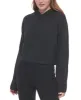Calvin Klein Women's Hooded Bell Sleeve Top Black Size Medium sold by Ruumur