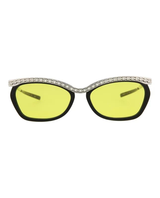 Gucci Square-Frame Acetate Sunglasses, style # GG0617S-30008121003 sold by Ruumur