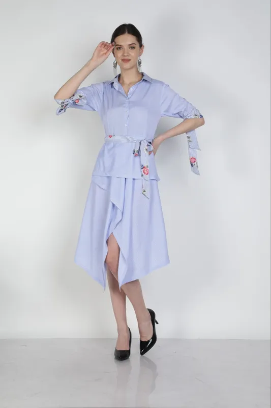 Lovestone Hailie Peplum Top Dress sold by Ruumur