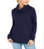 Tommy Hilfiger Women's Cable Knit Sweater Blue Size Large sold by Ruumur
