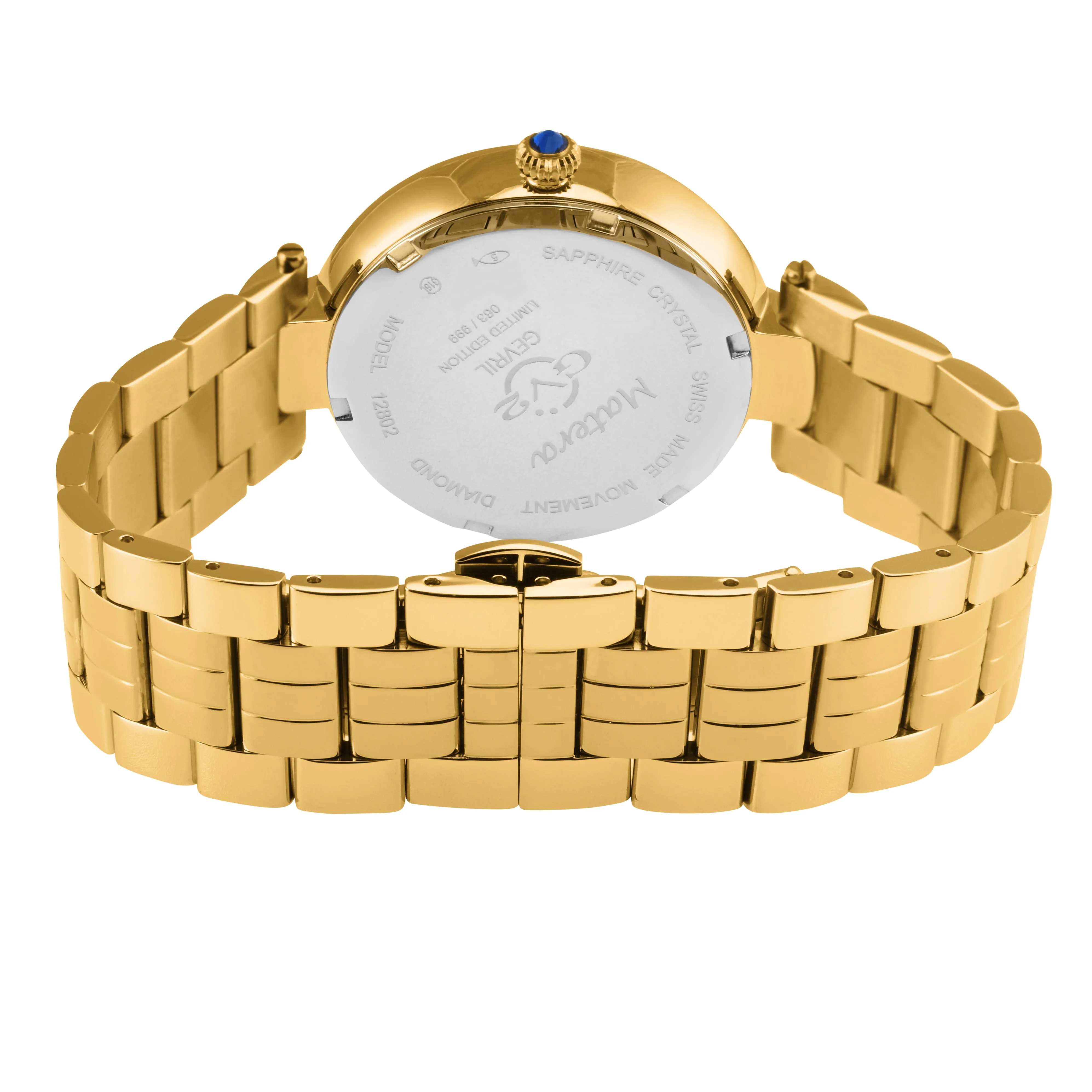 GV2 by Gevril Women's Matera 35mm Quartz Watch 12802B sold by Ruumur product image thumbnail 3