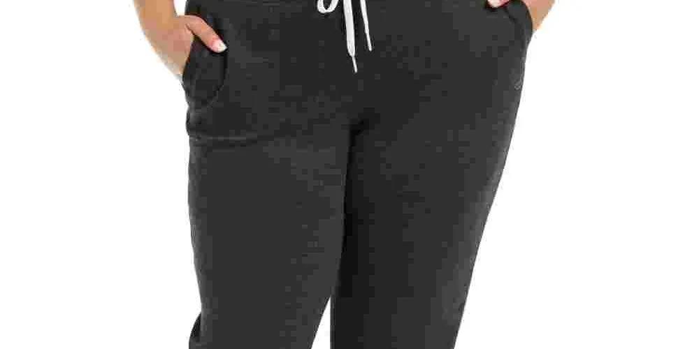Calvin Klein Women's Performance Active Fleece Jogger Pants Blue Size 1X sold by Ruumur product image thumbnail 2