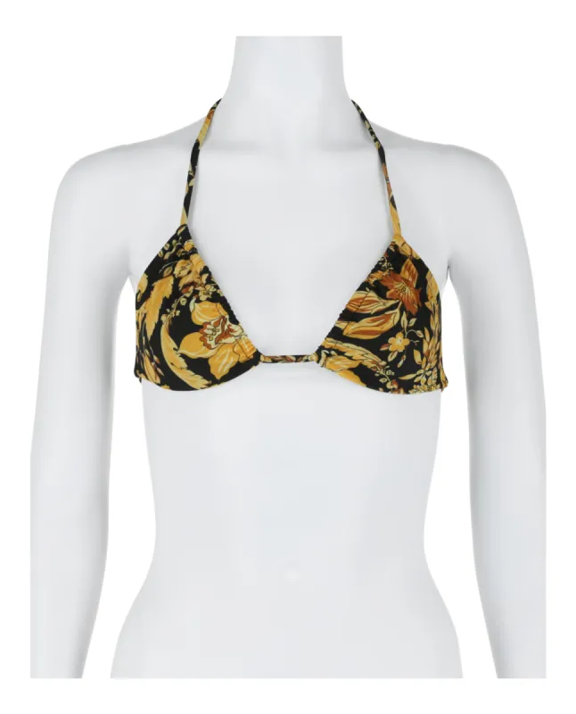Versace Triangolo Bikini Top made by Ruumur