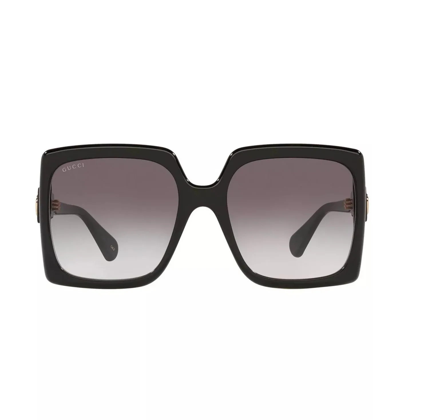 Gucci Oversized Square Sunglasses Black/Grey Gradient 60mm sold by Ruumur product image thumbnail 4