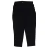 Vince Camuto Women's Solid Pleated Front Pull on Capris Cropped Pants  Blue Size Small sold by Ruumur